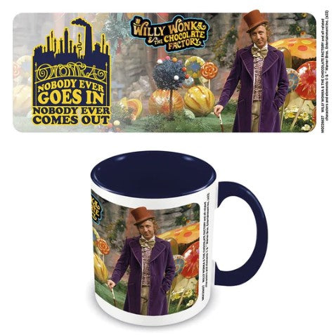 Willy Wonka & The Chocolate Factory Nobody Comes Out Mug