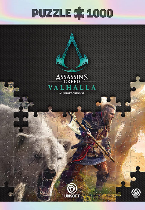 Assassin's Creed Valhalla: Eivor & Polar Bear Jigsaw Puzzle (1000 Pieces)