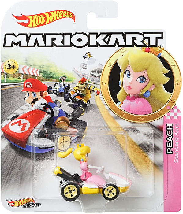 Hot Wheels - Die-cast Princess Peach Standard Mario Kart