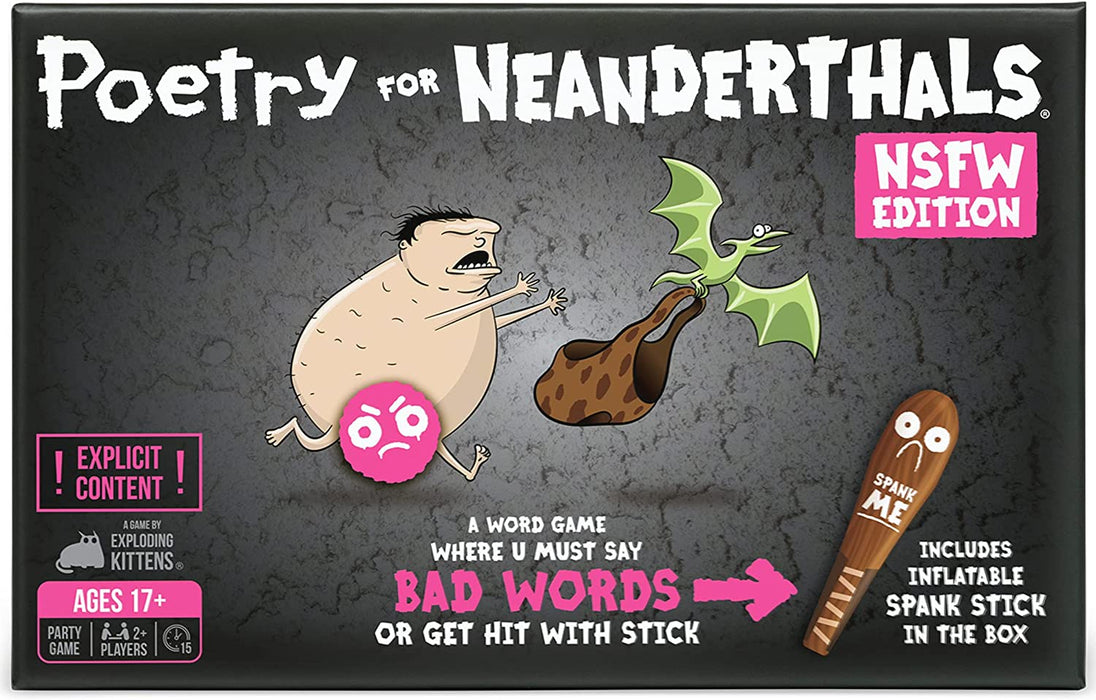 Poetry for Neanderthals NSFW Edition Board Game