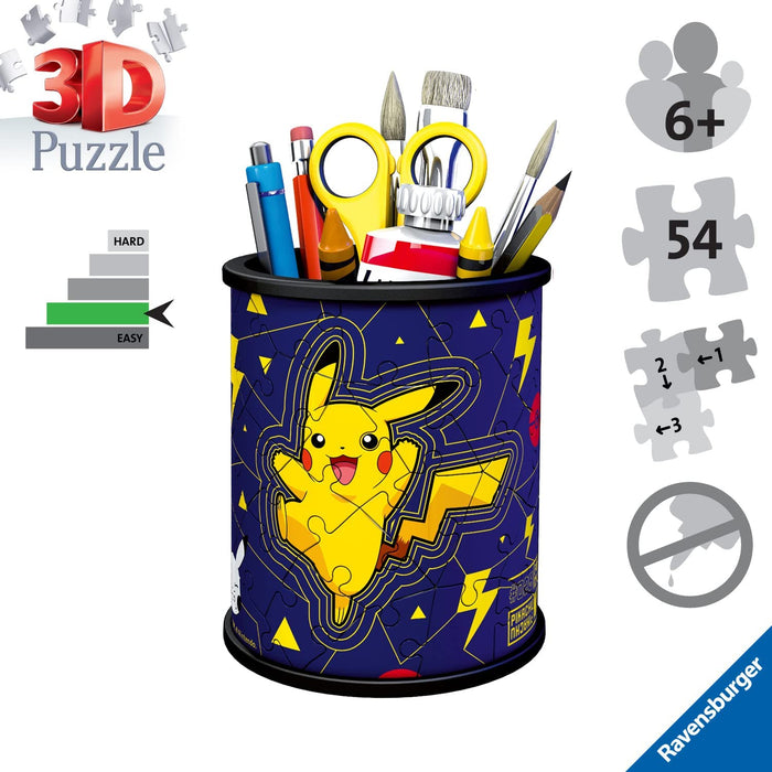 Pokemon Pencil Holder Puzzle (54 Pieces)