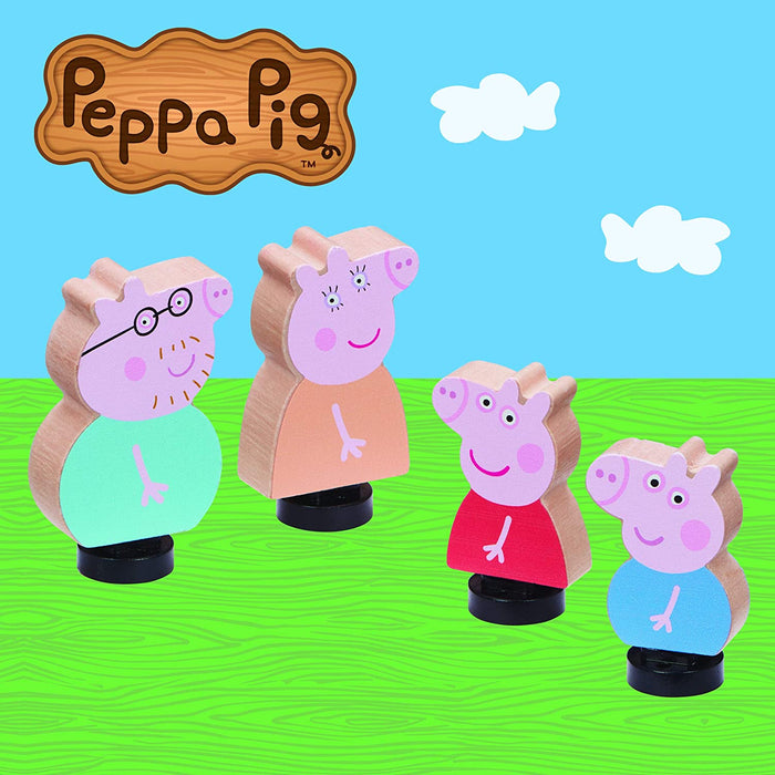 Peppa Pig - Wooden Family