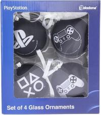 PlayStation Glass Christmas Ornaments