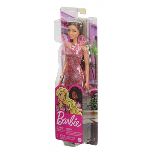 Barbie - Glitz Doll (Brunette in Red Dress)