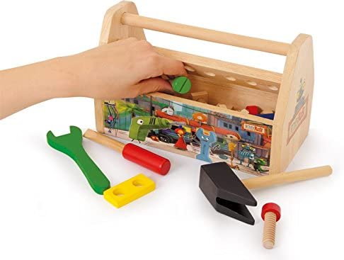 RitterRost - Wooden Pre-School Tool Box (German Packaging)
