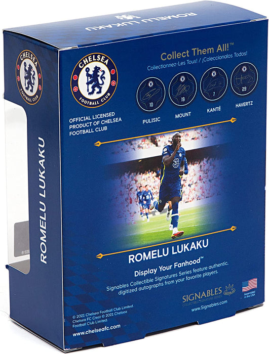 Signables Signature Disk - Chelsea (Romelu Lukaku)