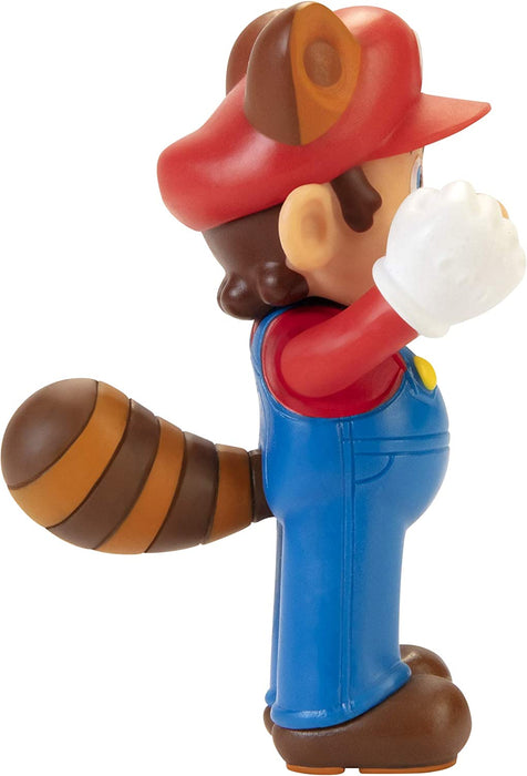 Nintendo - 2.5" Raccoon Mario Articulated Figure