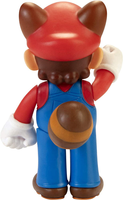 Nintendo - 2.5" Raccoon Mario Articulated Figure