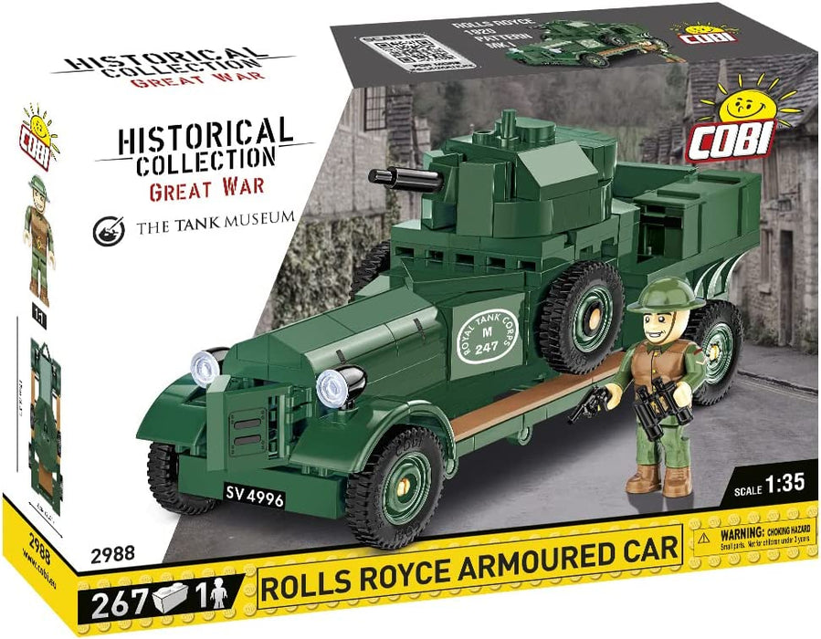 COBI - World War I - ROLLS ROYCE ARMOURED CAR 1:35 (260 Pieces)