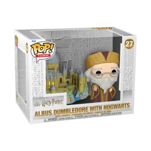 Funko - Town: Harry Potter (Dumbledore With Hogwarts)