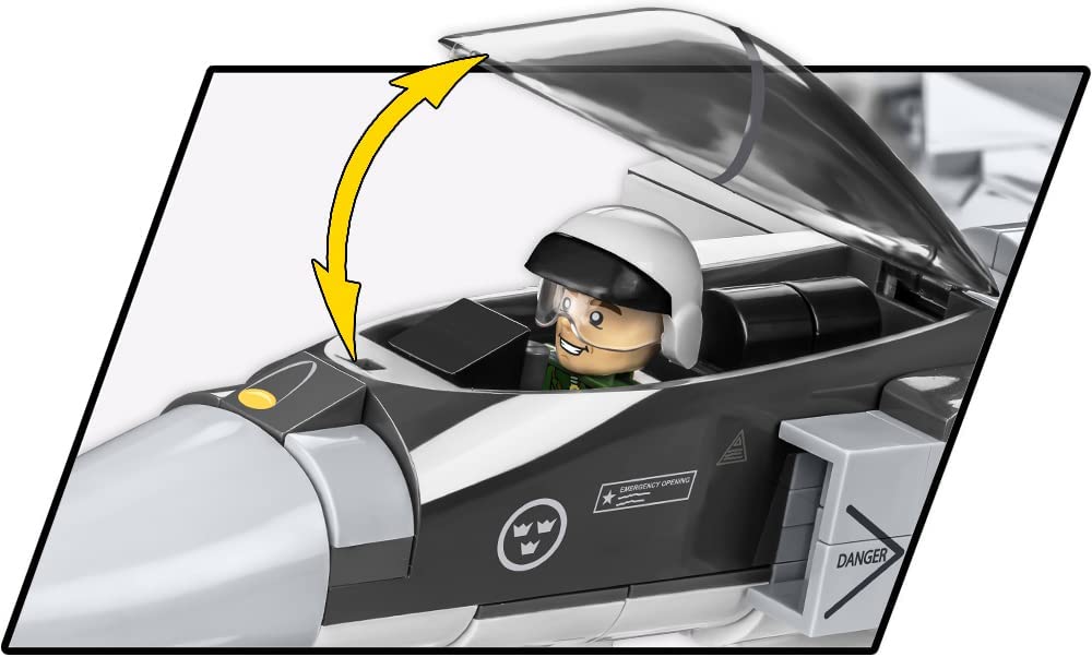 Cobi - Armed Forces - SAAB JAS 39 GRIPEN E (480 Pieces)