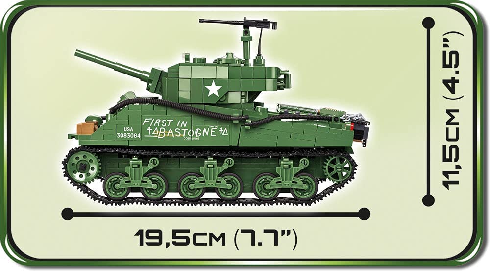 COBI - World War II - SHERMAN M4A3E2 720 pieces