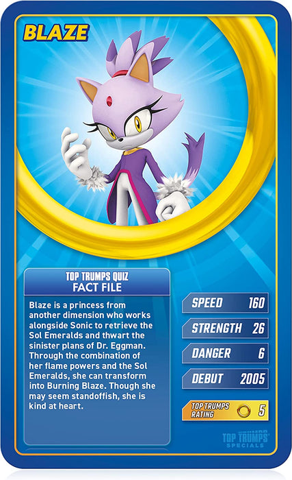Top Trumps Specials - Sonic