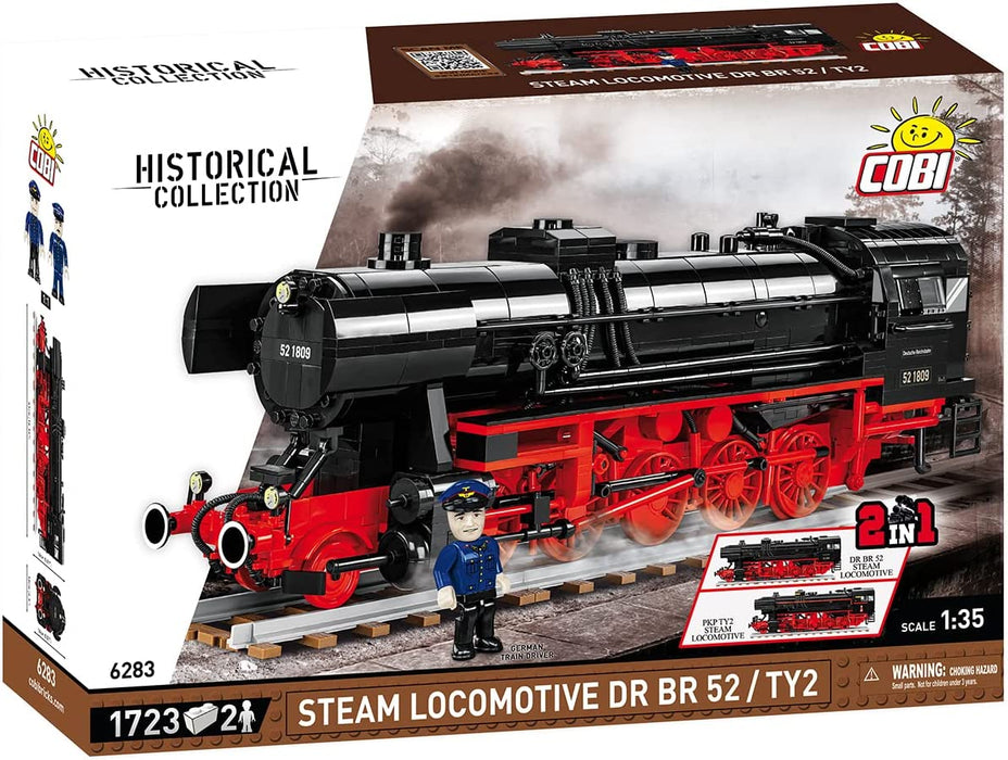 Cobi - Historical Trains - Steam Locomotive DRB 52 (1,723 Pieces)