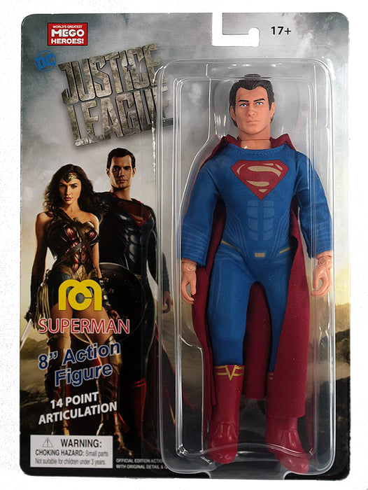 Mego 8" DC Superman Henry Cavill Figure