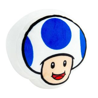 Nintendo Super Mario - Blue Toad Plush — REACTIVE Toys