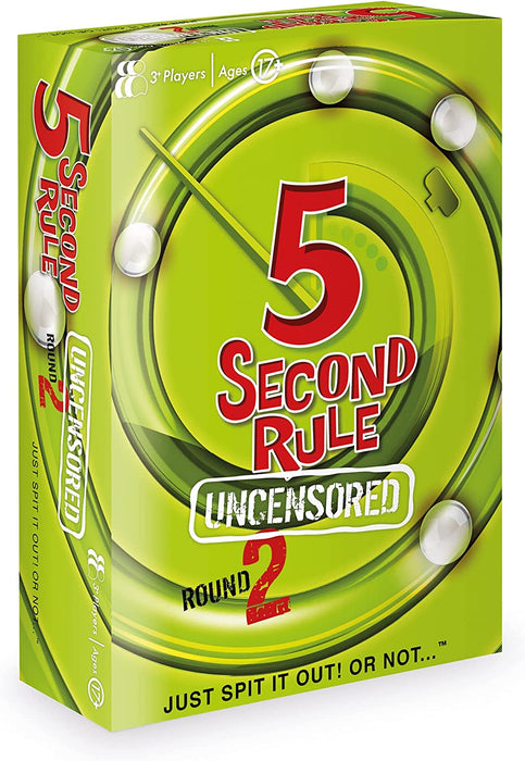 5 Second Rule Uncensored (Round 2) Board Game