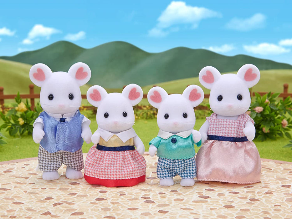 Sylvanian Families - Marshmellow Mouse Family