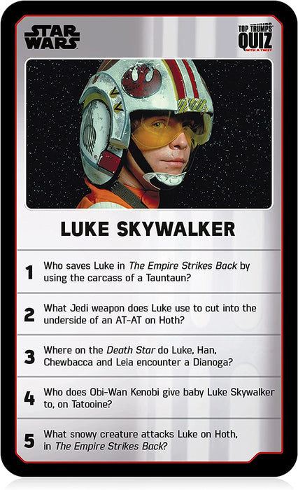 Top Trumps Quiz - Star Wars