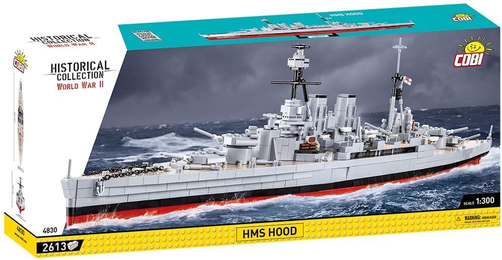 Cobi - World War II - HMS HOOD 2,620 pieces