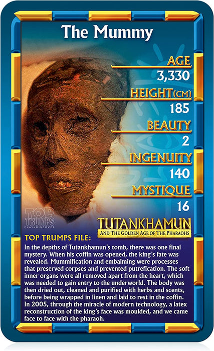 Top Trumps Classics - Ancient Egypt Card Game
