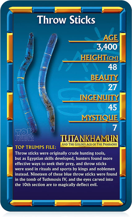Top Trumps Classics - Ancient Egypt Card Game