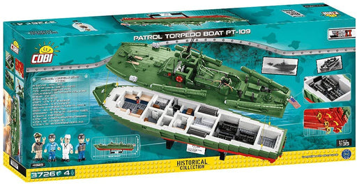Cobi - World War II War Ships - PATROL TORPEDO BOAT PT- 3,640 pieces