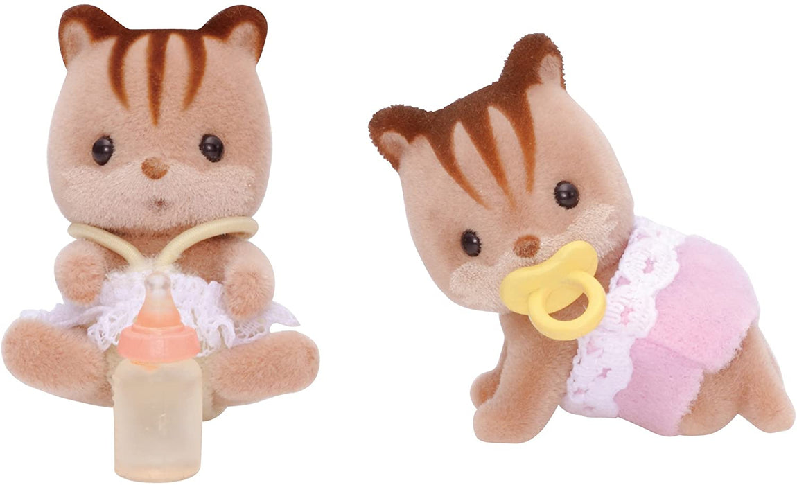 Sylvanian Families - Walnut Squirrel Twins (NEW)