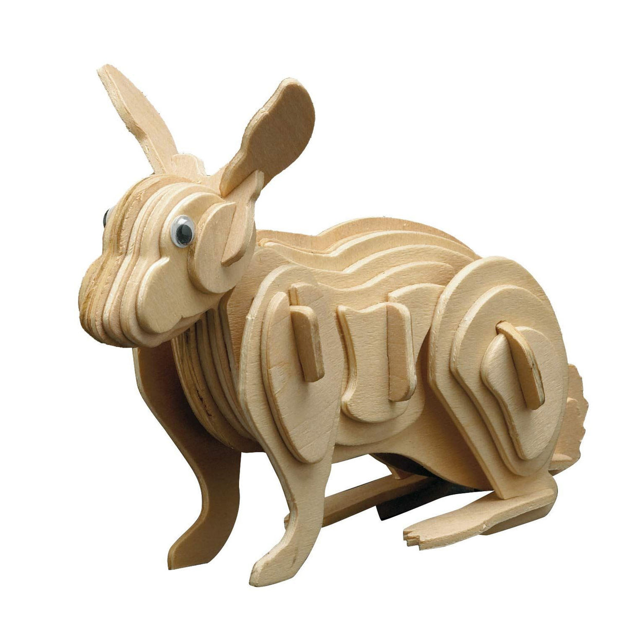 Block Rabbits Wood Rabbit Wood Construction Set — REACTIVE Toys