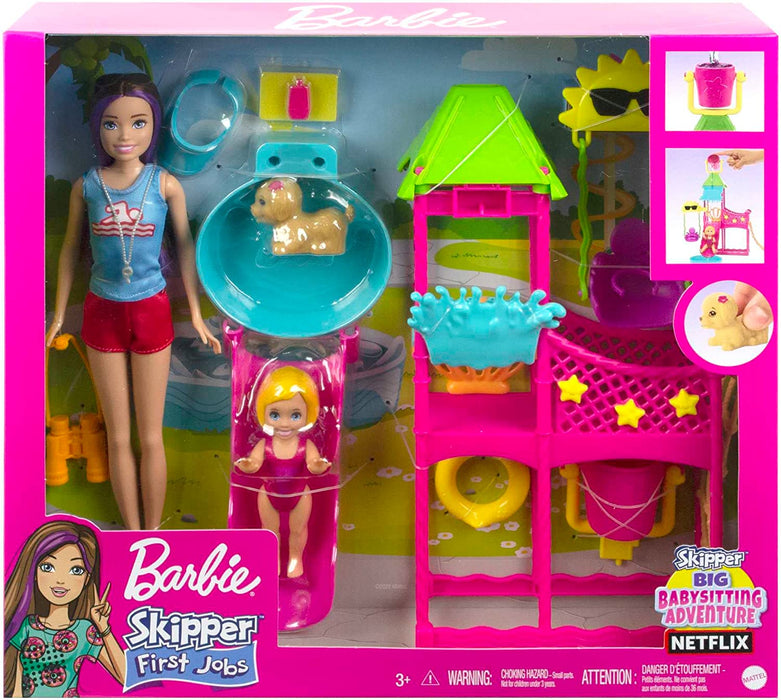Barbie Skipper Doll & Water Park Playset — REACTIVE Toys