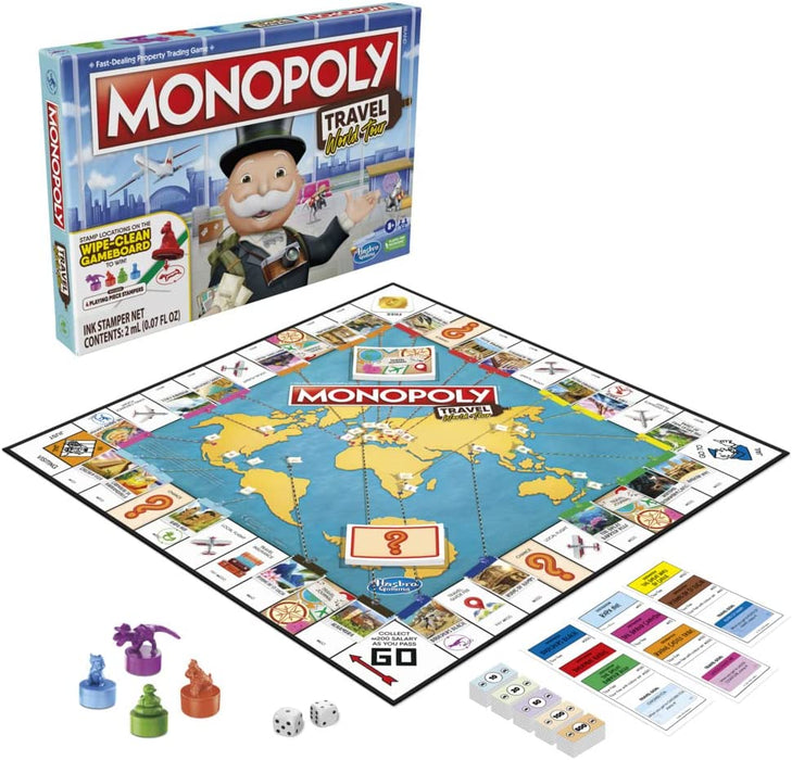 Monopoly Travel World Tour Board Game