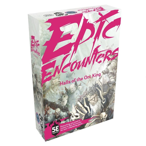 Steamforged Games - Epic Encounters: Halls of the Orc King - Board Game Expansion