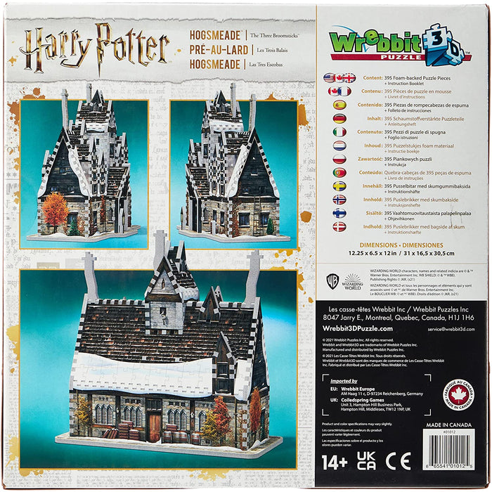 Harry Potter: Hogsmeade - The Three Broomsticks (395 piece) Puzzle