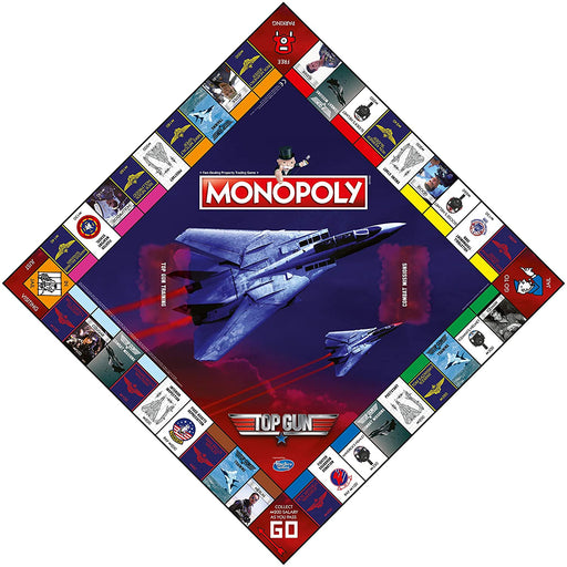 Monopoly - Top Gun Edition Board Game