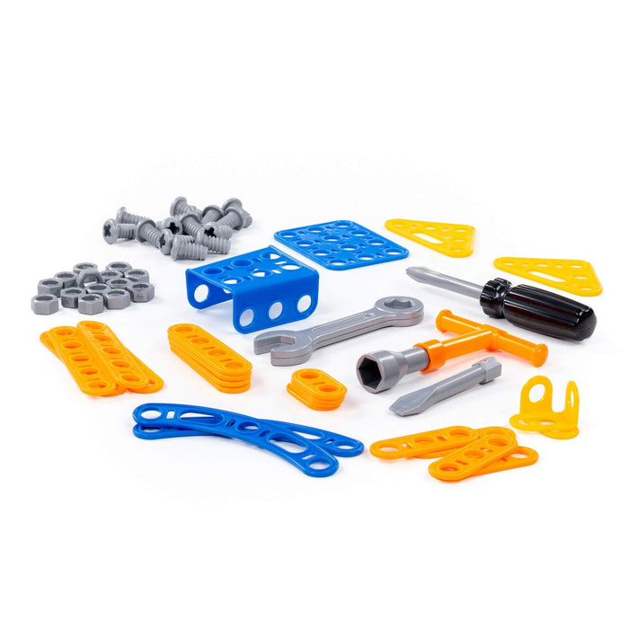 Polesie Young Engineer Rocking Chair (58 Pieces) Construction Toy Set