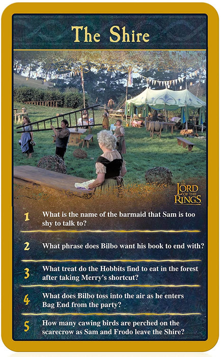 Top Trumps Quiz Lord of the Rings Card Game