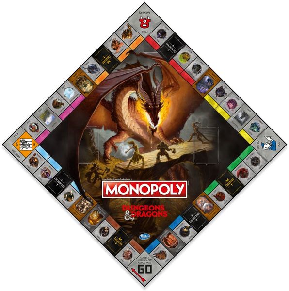 Monopoly - Dungeons and Dragons Board Game