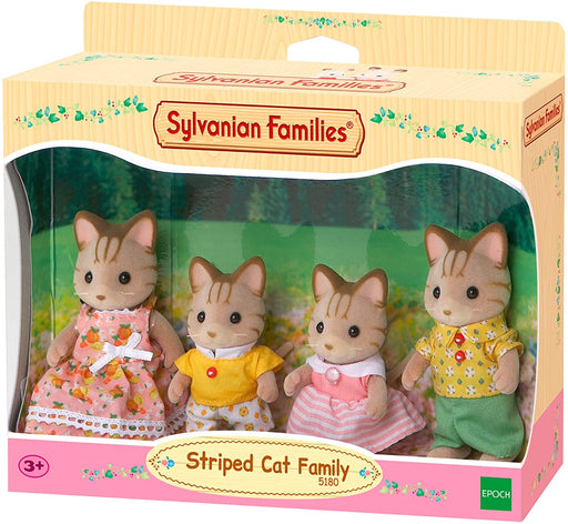 Sylvanian Families - Striped Cat Family