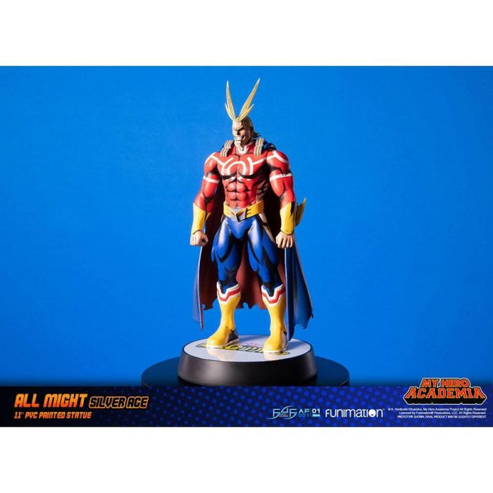 First4Figures - My Hero Academia (All Might - Silver Age) PVC Figurine
